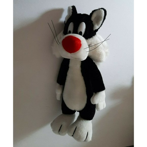 Vintage SYLVESTER the CAT Stuffed Animal Plush 11 WB Toy Looney Tunes - Picture 10 of 10
